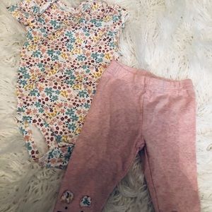 Baby girl outfit cat
